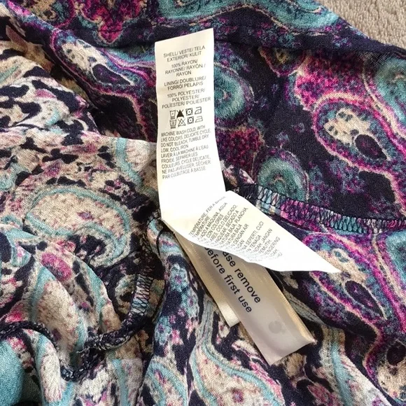 LUCKY BRAND Paisley Print Dress